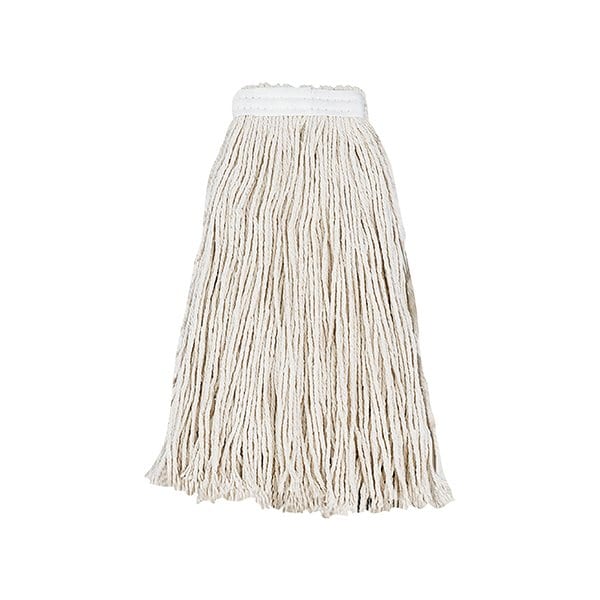 Cut-End Wet Mop Head, Cotton - No 16, 12PK
